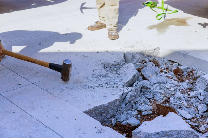 Concrete Wall Demolition in Bergen County, NJ